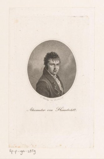 Portrait of Alexander von Humboldt