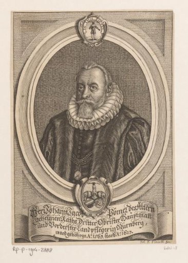 Portrait of Johann Jakob Pömer