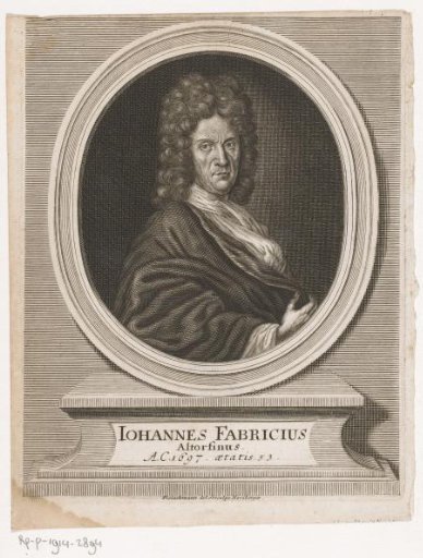 Portrait of Johann Fabricius at the Age of 53