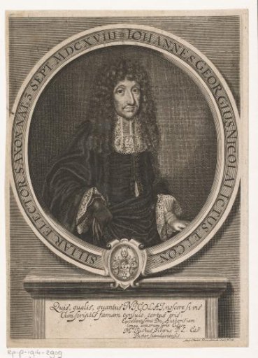 Portrait of Johann Georg Nicolai