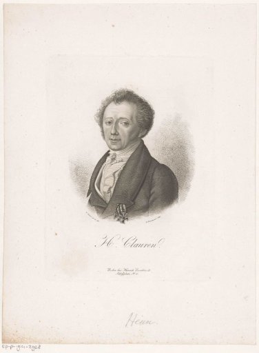 Portrait of Heinrich Clauren