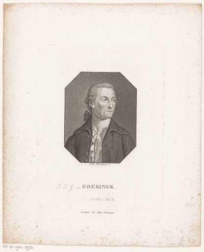 Portrait of Leopold Friedrich Günther Goeckingk