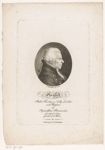 Portrait of Johann Conrad Grübel