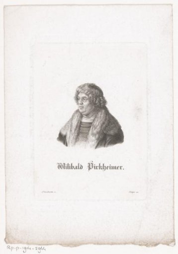 Portrait of Willibald Pirckheimer
