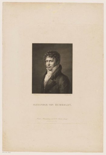 Portrait of Alexander von Humboldt