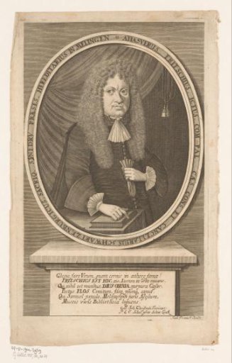 Portrait of Ahasver Fritsch