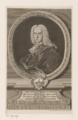 Portrait of Philipp Friedrich Jäger