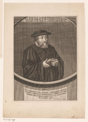Portrait of Johannes Aepinus