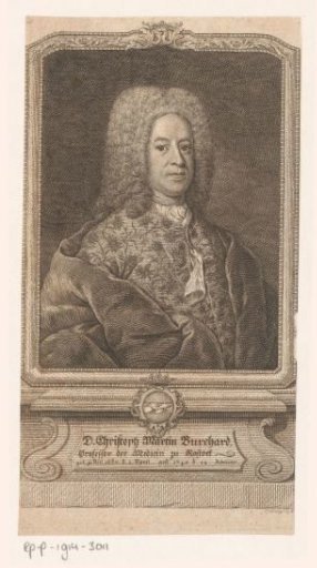 Portrait of Christoph Martin Burchard