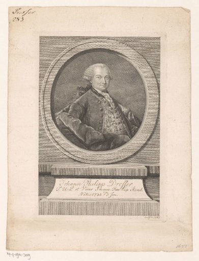 Portrait of Johann Philipp Dresser