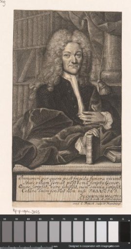 Portrait of Johann Albert Fabricius
