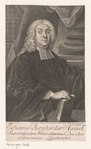Portrait of Johann Bernhard Hassel