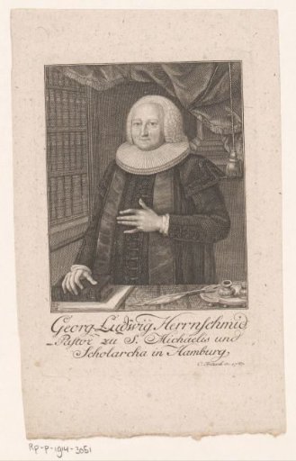 Portrait of Georg Ludwig Herrnschmid