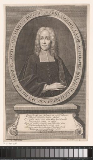 Portrait of Friedrich Adolph Lampe