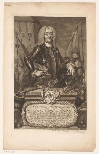 Portrait of Georg Ernst von Melvill