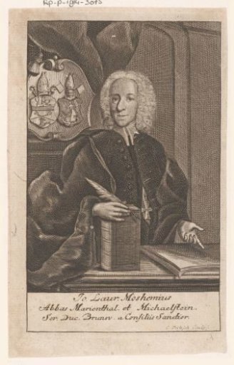 Portrait of Johann Lorenz von Mosheim