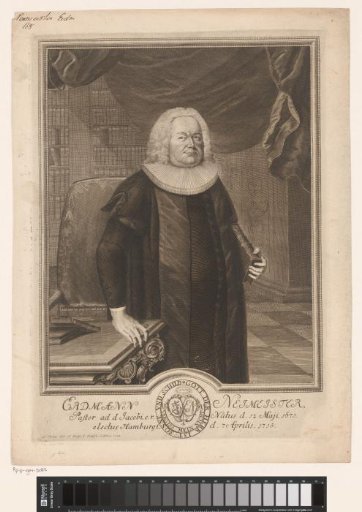 Portrait of Erdmann Neumeister