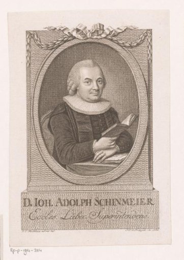 Portrait of Johann Adolf Schinmeyer