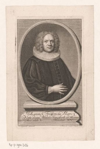 Portrait of Johann Friedrich Starck