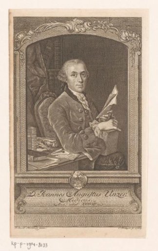 Portrait of Johann August Unzer