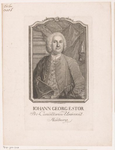Portrait of Johann Georg Estor