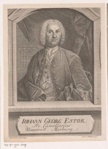 Portrait of Johann Georg Estor