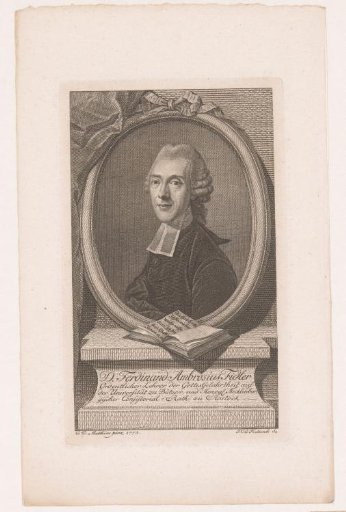 Portrait of Ferdinand Ambros Fidler