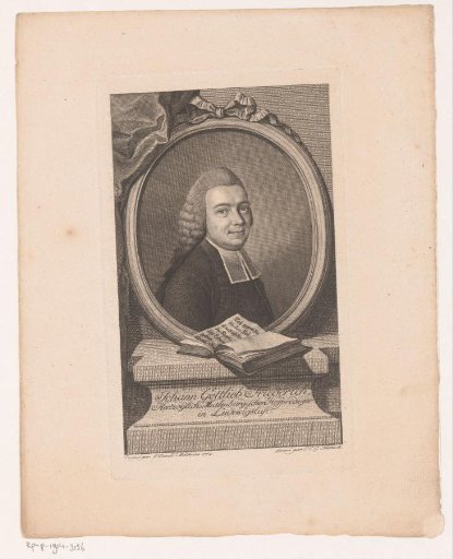 Portrait of Johann Gottlieb Friederich