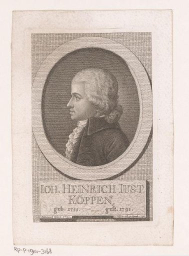 Portrait of Johann Heinrich Justus Köppen