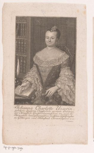 Portrait of Johanne Charlotte Unzer
