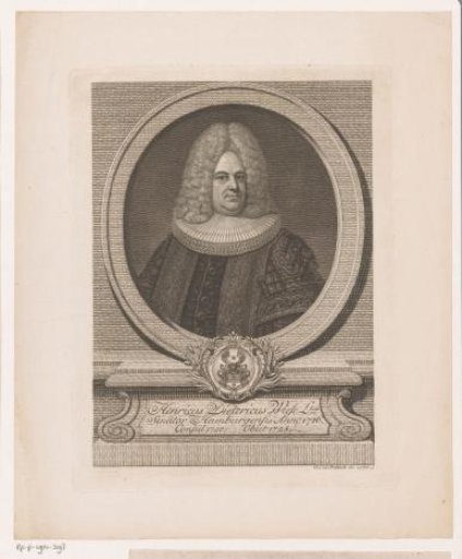 Portrait of Heinrich Dieterich Wiese
