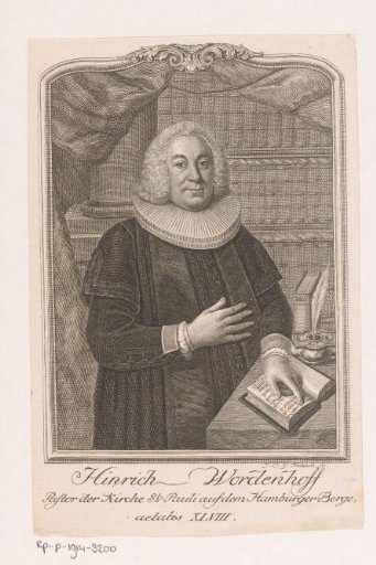 Portrait of Heinrich Wordenhof at the age of 48