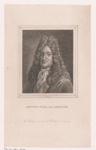 Portrait of Gottfried Wilhelm Leibniz