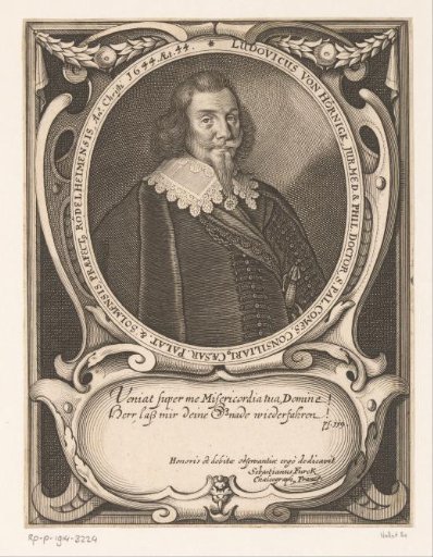 Portrait of Ludwig von Hörnigk aged 44