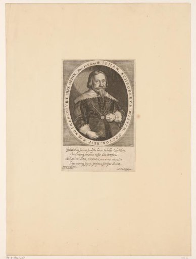 Portrait of Johann Schröder aged 44