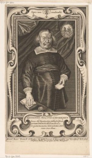 Portrait of Gernand Philipp von Schwalbach aged 66