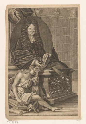 Portrait of Johann Zieger aged 65