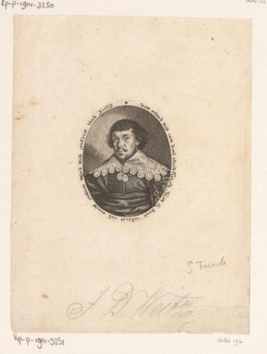Portrait of an unknown man, possibly J. D. Weitz