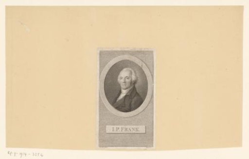 Portrait of Johann Peter Frank