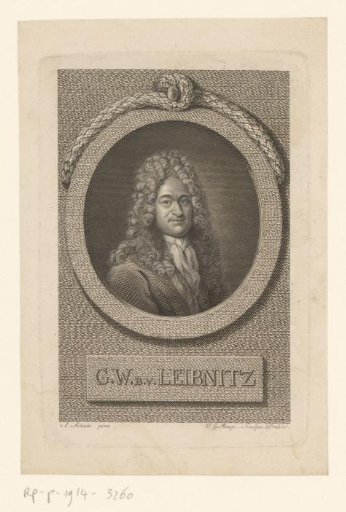 Portrait of Gottfried Wilhelm Leibniz