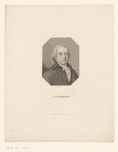Portrait of Johann Gottfried von Herder