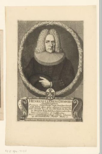 Portrait of Heinrich Clemens Dithmer