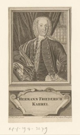 Portrait of Hermann Friedrich Kahrel