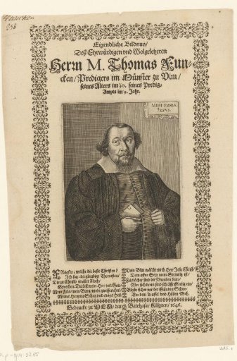 Portrait of Thomas Funck