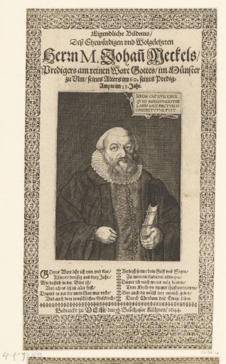 Portrait of Johann Meckel