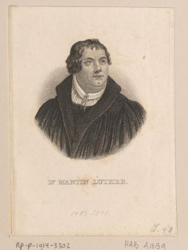 Portrait of Martin Luther
