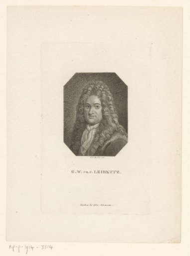 Portrait of Gottfried Wilhelm Leibniz