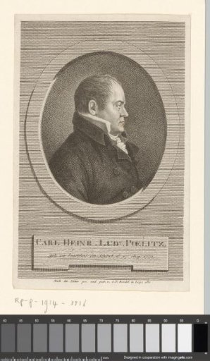 Portrait of Karl Heinrich Ludwig Pölitz