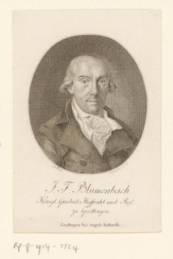 Portrait of Johann Friedrich Blumenbach