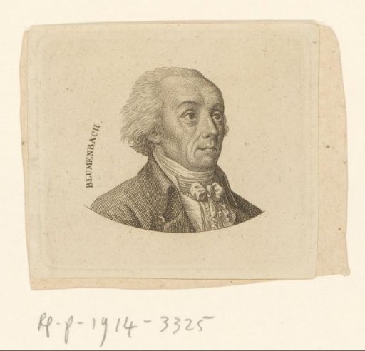 Portrait of Johann Friedrich Blumenbach